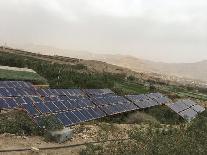 132kW invertitore solare della pompa di 3 fasi per il monitoraggio a distanza del rifornimento idrico del villaggio