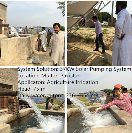 MPPT invertitore solare della pompa di 3 fasi per il trattamento dell'acqua potabile di irrigazione